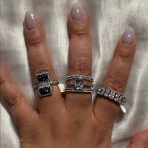 Bomb part lot of 3 size rings 7